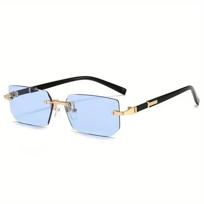 Lunettes de soleil rectangulaires sans bords