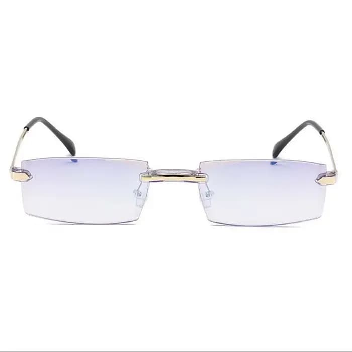 Revêtement de haute qualité sans cadre fini myopie lunettes femmes Anti-lumière bleue Prescription lunettes-1 -1.5 -2 -2.5 -3 -3.5 -4.0