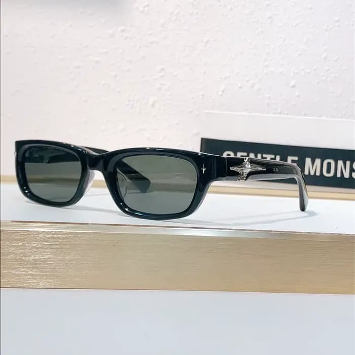 GENTLE MONSTER KANT Lunettes de soleil carrées en acétate de qualité supérieure pour hommes