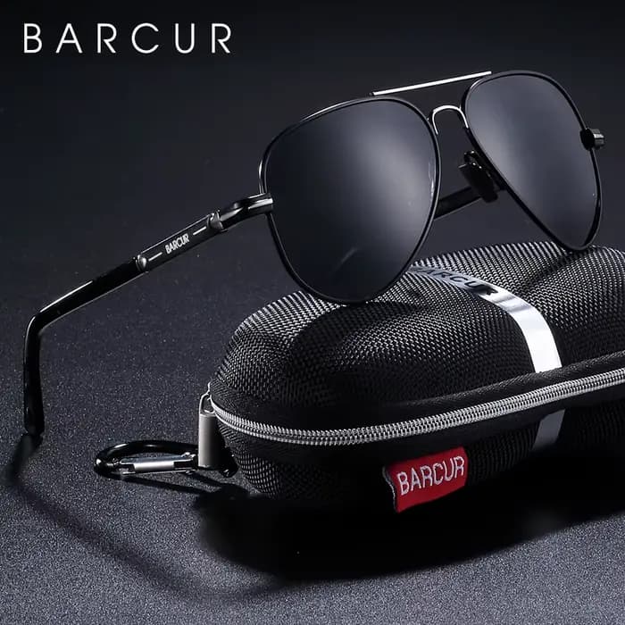 Lunettes De soleil polarisées pour hommes BARCUR