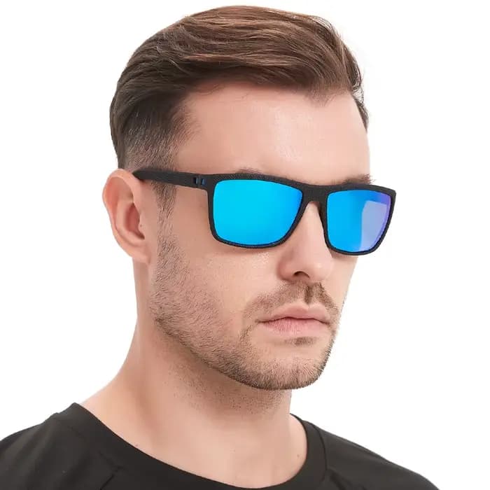 2 paires de lunettes de soleil carrées classiques tendance pour hommes et femmes