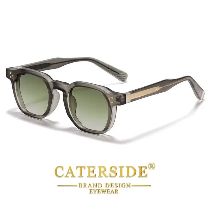 Lunettes de soleil carrées CATERSIDE tendance pour hommes