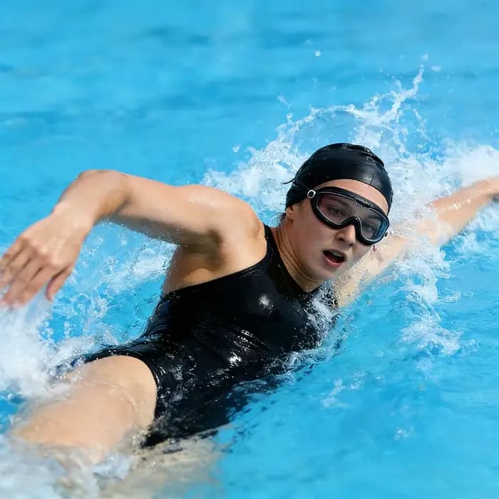 Lunettes de natation à grande monture pour hommes et femmes