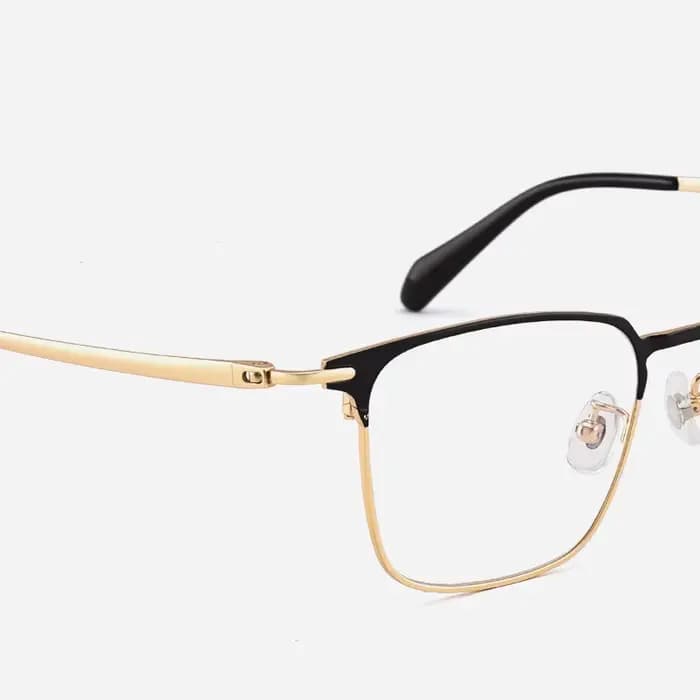 Monture de lunettes en titane pur pour hommes et femmes