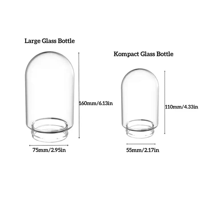 Bouteille de narguilé à gravité maléfique, verre à haute teneur en Borosilicate résistant à la chaleur, bouteilles d'eau Chicha, tuyaux Shisha, accessoires