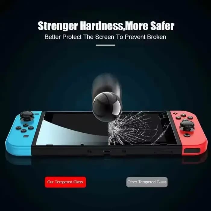 3/1 pièces verre trempé pour Switch 2/Switch Lite/Switch protecteur d'écran Oled Film accessoire d'écran en verre trempé transparent