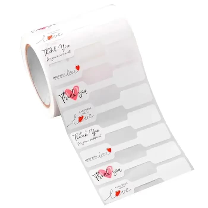 500 étiquettes de prix en papier, étiquettes pour bijoux, autocollantes, vierges, cartes de présentation, autocollants d'emballage pour colliers, boucles d'oreilles, bracelets, DIY