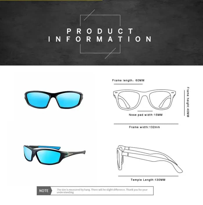 Loogdeel-Lunettes de soleil polarisées de luxe pour hommes