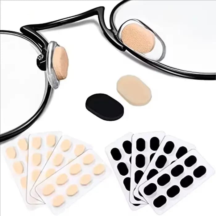32 paires de coussinets de nez en mousse autocollants antidérapants