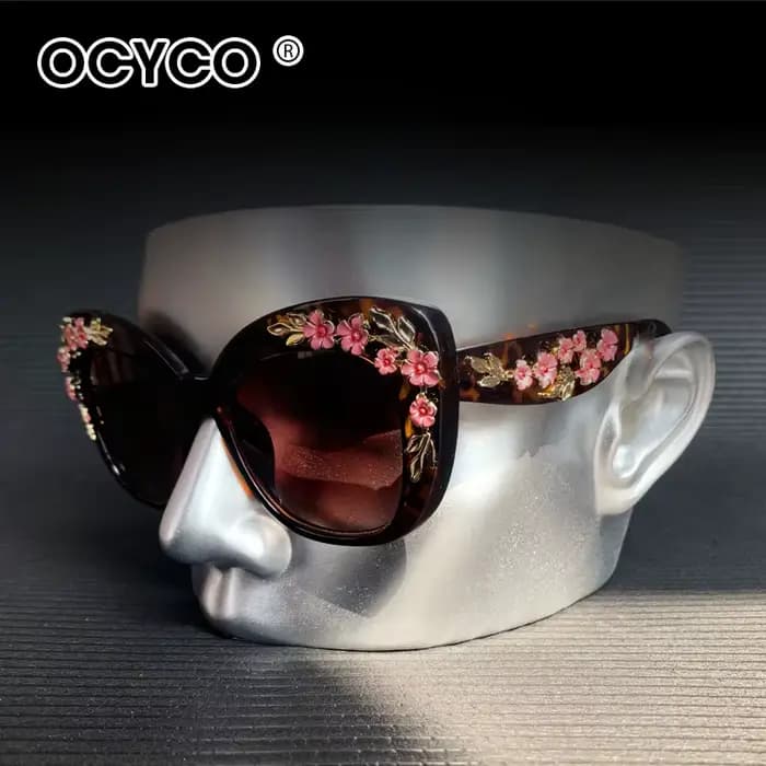 Lunettes de soleil œil de chat vintage pour femmes