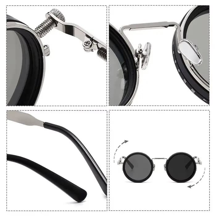 Lunettes de soleil polarisées à filtre ND réglable