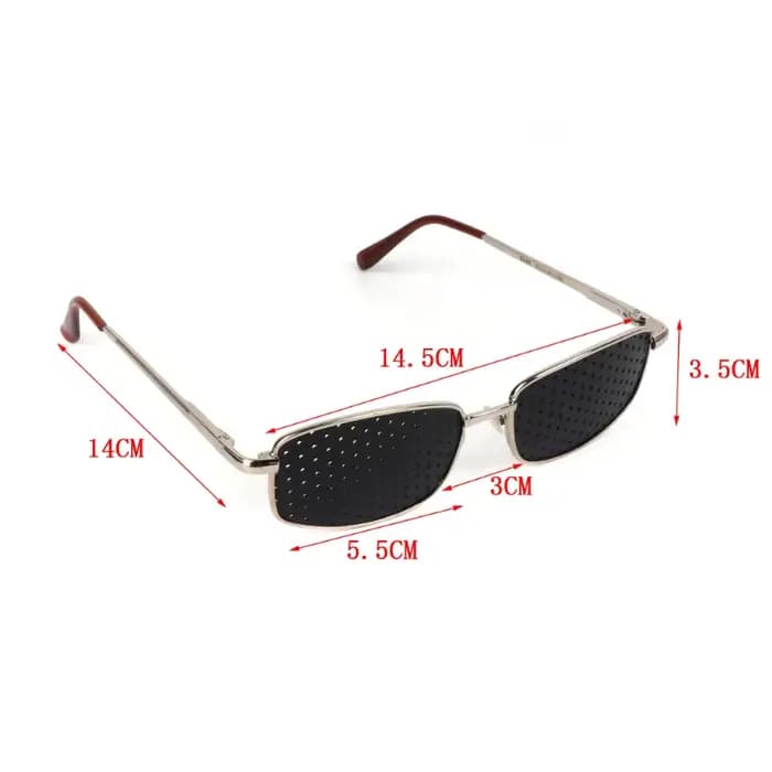 Lunettes à sténopé en métal