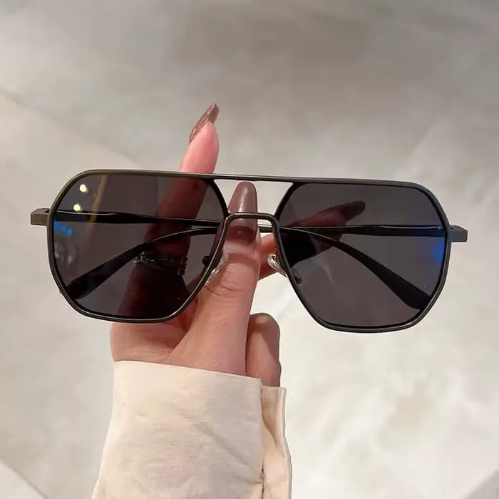 Lunettes polarisées carrées photochromiques pour hommes et femmes