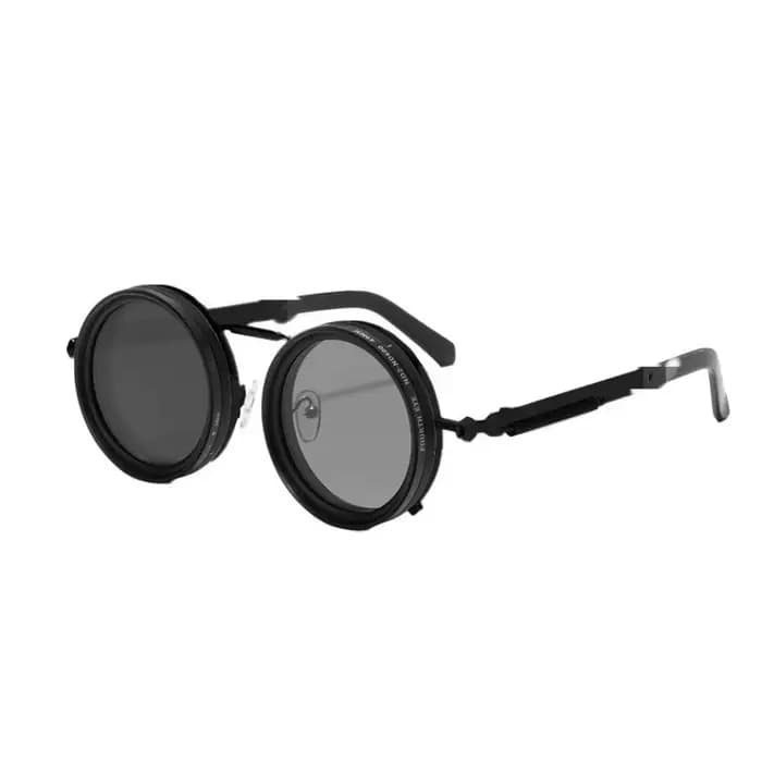 Lunettes de soleil de pêche à monture ronde