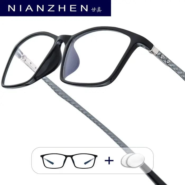 NIANZHEN lunettes de Prescription progressives hommes myopie lentille optique
