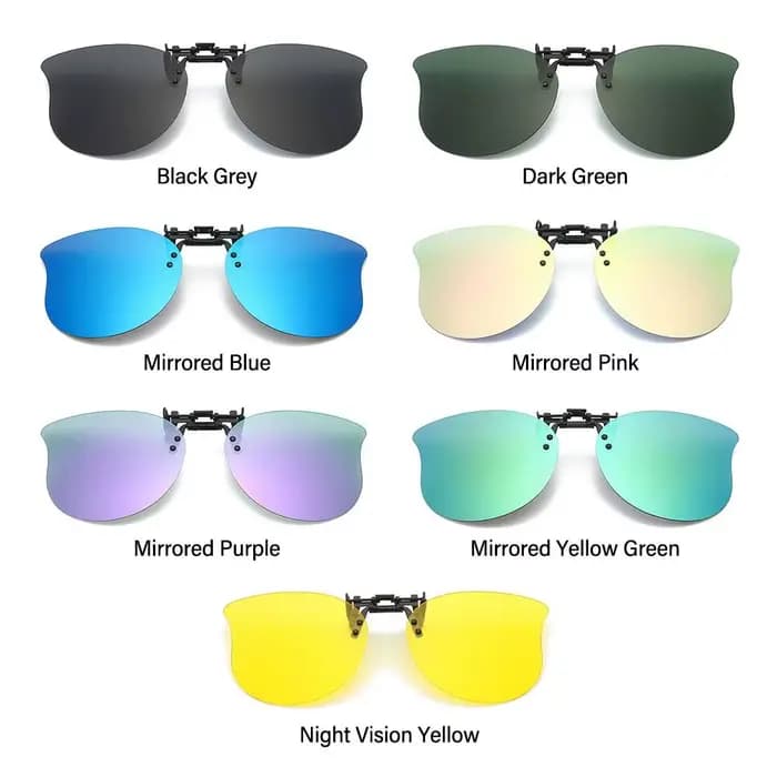 Lunettes de soleil polarisées à clipser sur les délinquants