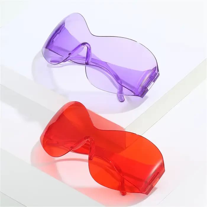Lunettes de soleil sans monture pour femmes et hommes