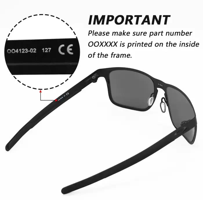 Ezoptix123 Lentilles polarisées de remplacement pour lunettes de soleil Oakley Eye Jacket Redux OO9438 - 55 mm