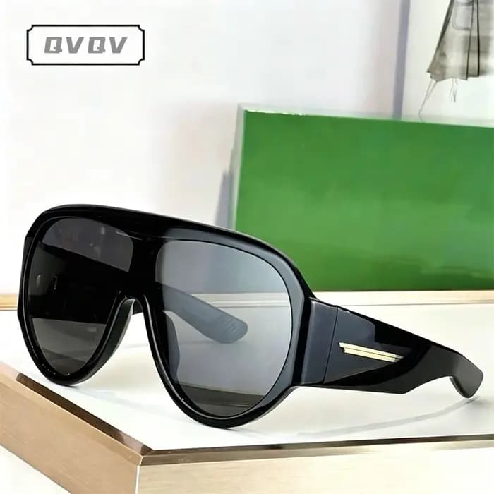Lunettes de soleil de pilote de marque de luxe pour femme, surdimensionnées, monobloc, vintage, tendance, pour la conduite, Gafas De Sol