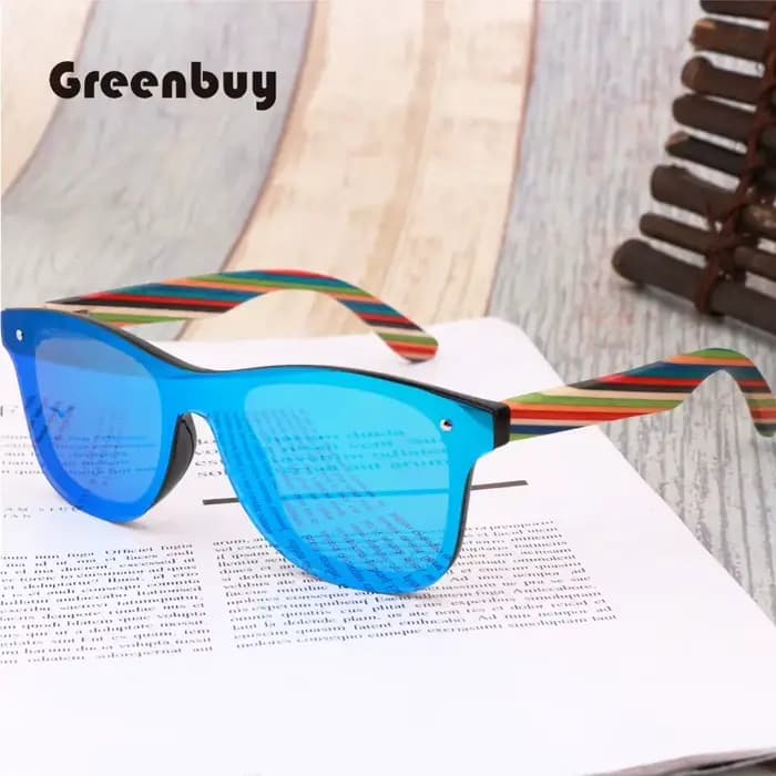 Lunettes de soleil en bois pour femmes et hommes