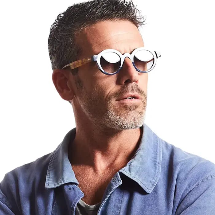 Lunettes de soleil rondes pour hommes et femmes