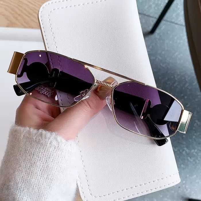 Lunettes de soleil de luxe de marque de créateur pour femmes et hommes