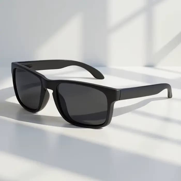 Lunettes de soleil polarisées carrées classiques pour hommes et femmes