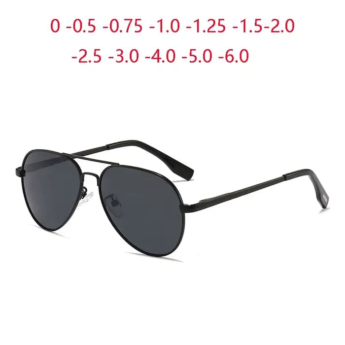Lunettes de soleil polarisées à lentille colorée pour myopie