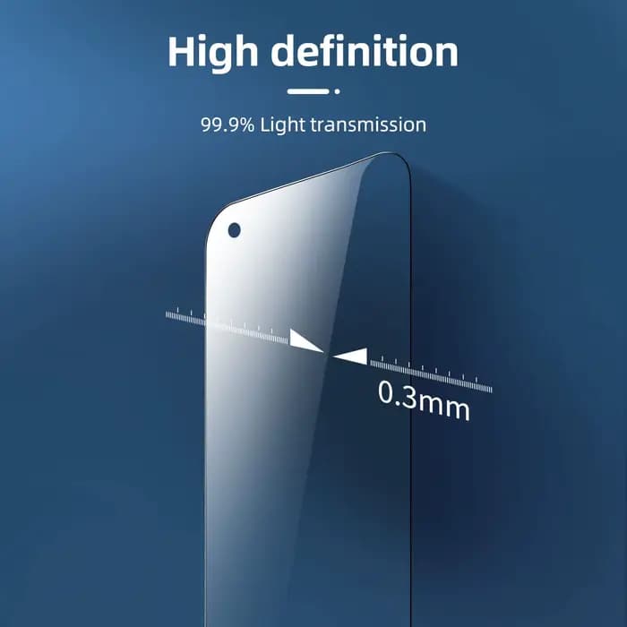 Protecteur d'écran pour OPPO A94 5G, verre trempé HD 9H, boîtier transparent anti-rayures en aluminium élevé, convivial