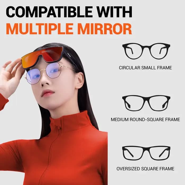 Lunettes de soleil KAPVOE à porter par-dessus des lunettes de vue