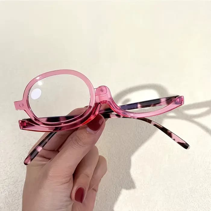 Lunettes de lecture grossissantes pour maquillage