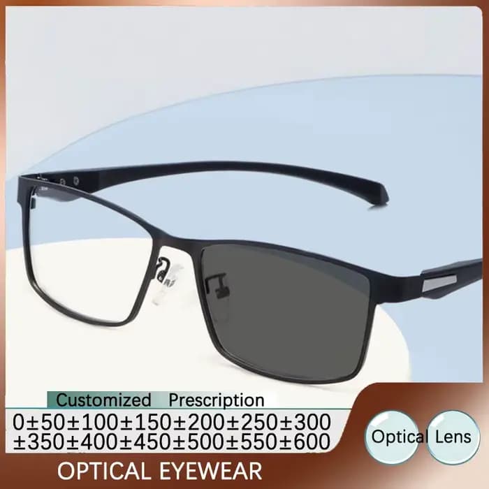 Lunettes de lecture rétro rectangulaires pour hommes