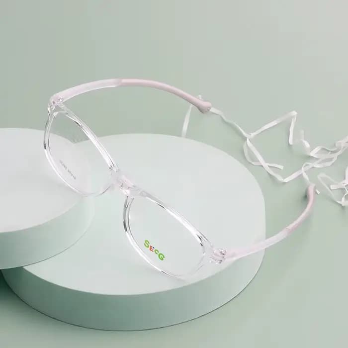 SECG TR90-Lunettes transparentes pour enfants