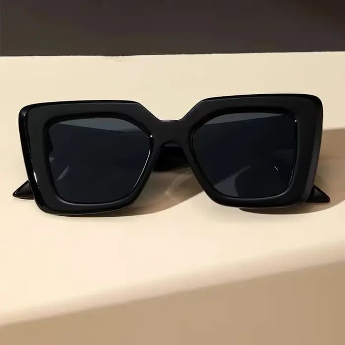 Lunettes de soleil carrées oversize pour femme