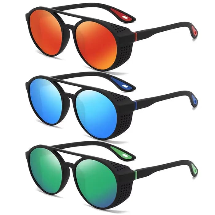 Lunettes de soleil polarisées avec protections latérales