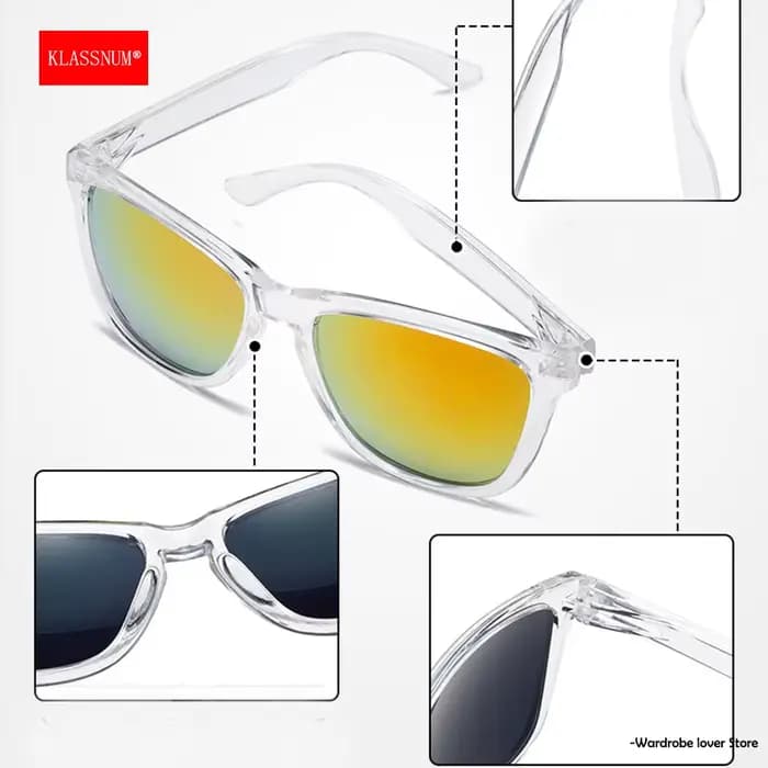 KLASSNUM 2026 lunettes de soleil homme Anti-uv
