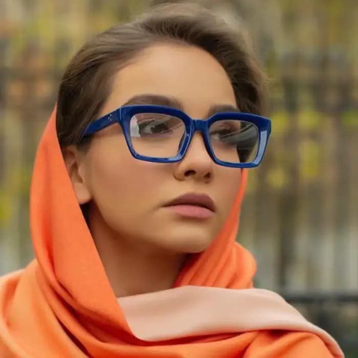 Lunettes de Lecture Carrées à Grande Monture pour Femme