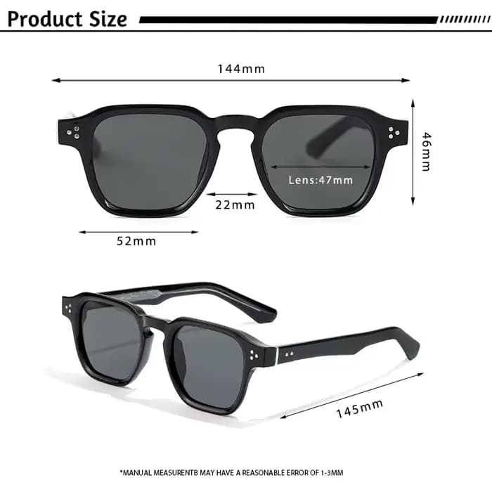 HBK Nouvelles Lunettes de Soleil Tendance pour Hommes