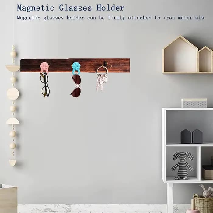 Porte-lunettes magnétique en Silicone