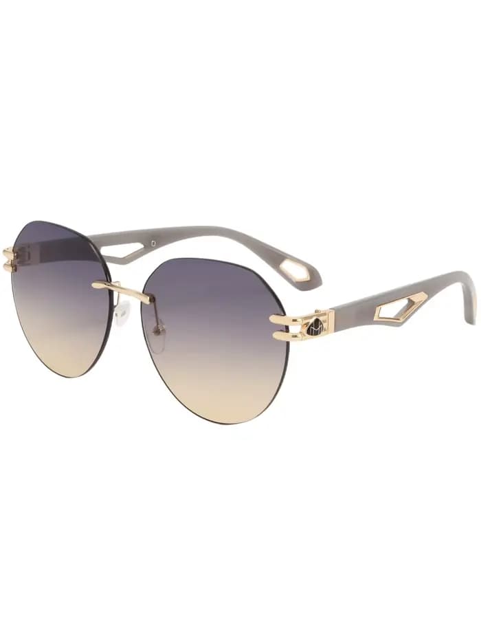 Nouveau Joker mode lunettes de soleil rétro personnalité sans cadre tendance rue