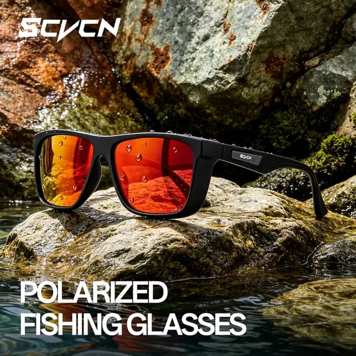 Lunettes de soleil polarisées SCVCN pour la pêche