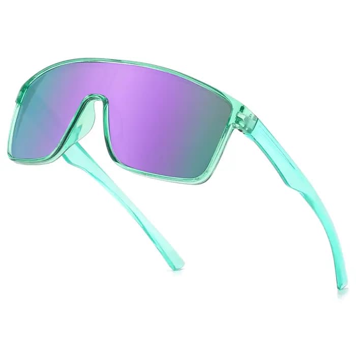 Lunettes de soleil de sport colorées pour la plage en plein air