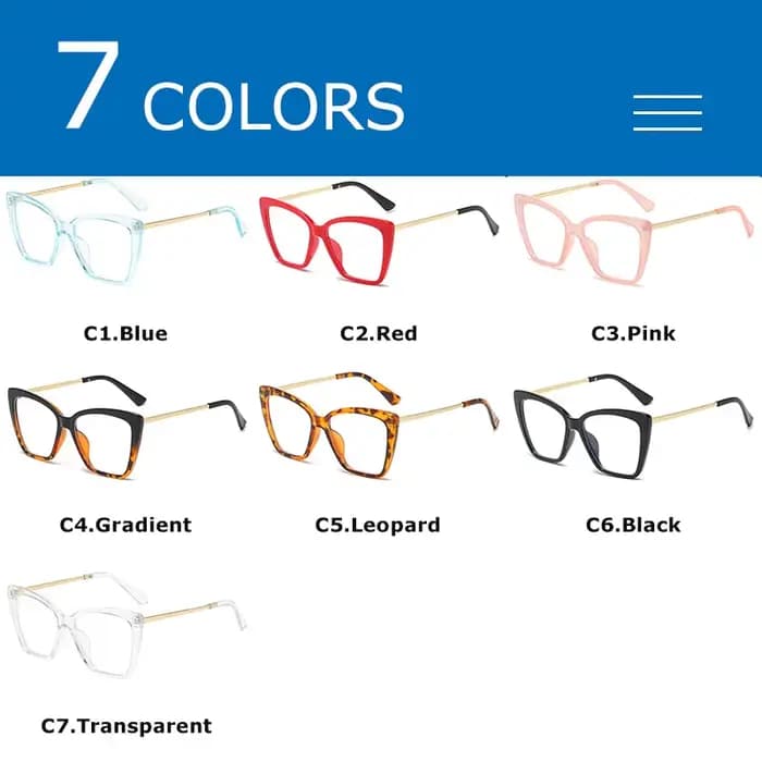 CRIXALIS Lunettes anti-lumière bleue pour femmes 2024
