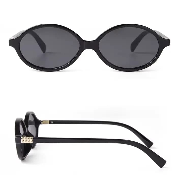 Lunettes de soleil ovales à la mode pour femmes