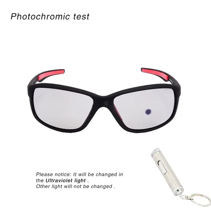Lunettes de cyclisme photochromiques polarisées pour hommes et femmes