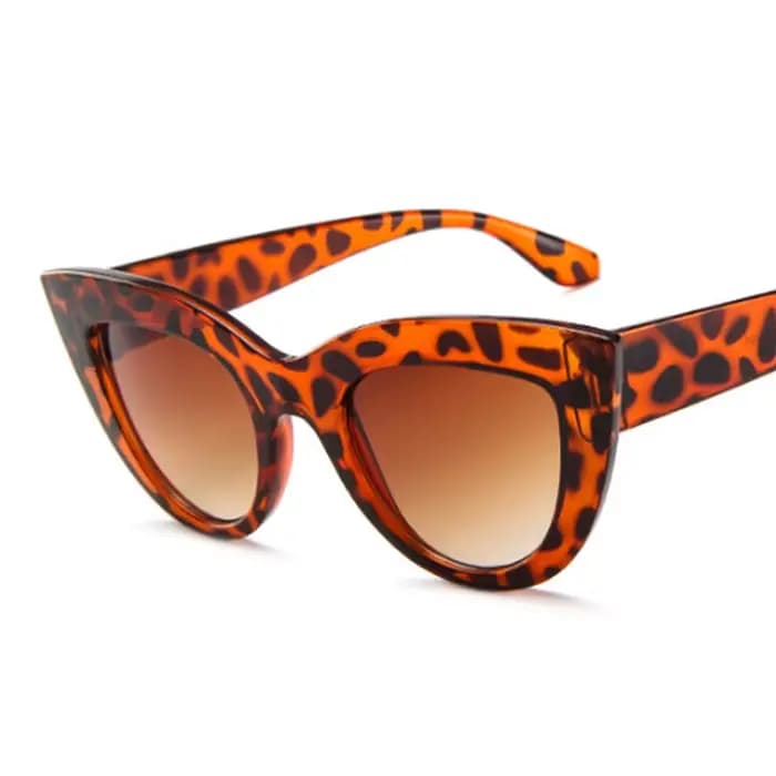 Vintage lunettes De soleil œil De chat femme marque concepteur rétro