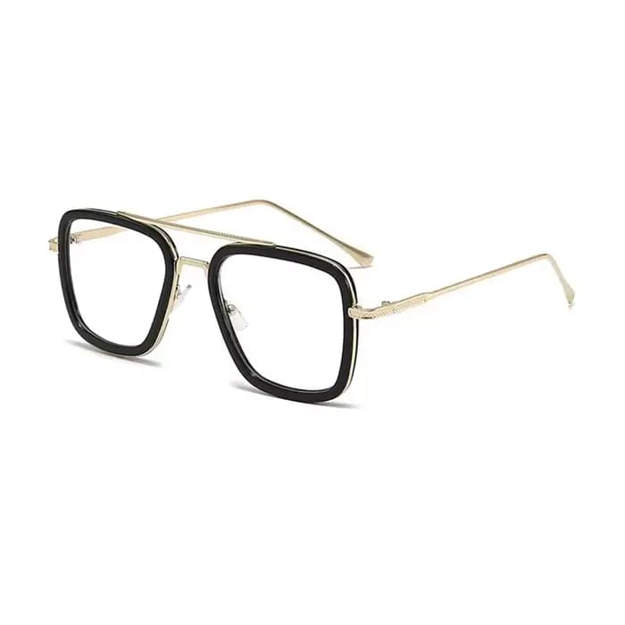 Marque Design Tony Stark carré lunettes de soleil pour hommes femmes mode Vintage classique plage voiture conduite UV400