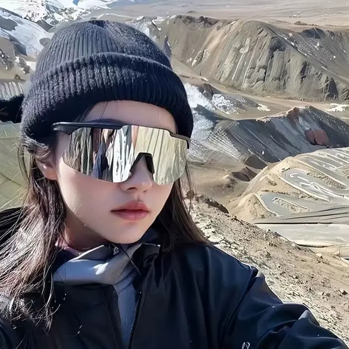 Lunettes de soleil polarisées pour le cyclisme et le ski en extérieur pour homme et femme