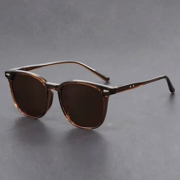 Lunettes de soleil carrées vintage pour femmes et hommes