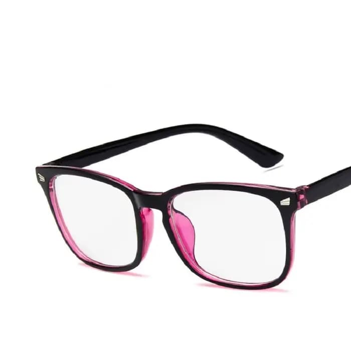 Bleu Lumière Blocage Lunettes De Mode Carré Faux Eyelasses Anti Uv Ray Ordinateur De Jeu Pour Les Femmes Et Les Hommes